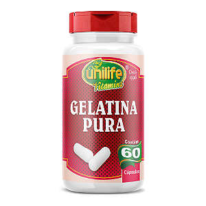 Gelatina 550mg Unilife 60 Cápsulas