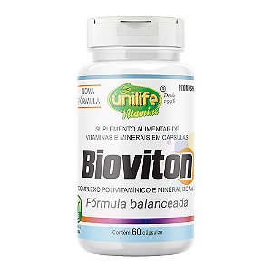 Bioviton Multivitamínico de A a Z Unilife 60 Cápsulas