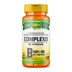 Complexo B 500mg Unilife 60 Comprimidos