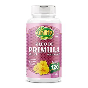Óleo de Prímula 700 Mg Unilife 120 Cápsulas