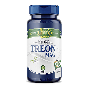 Treon Mag - Magnésio Treonato Magtein 710 mg Unilife 60 Cápsulas