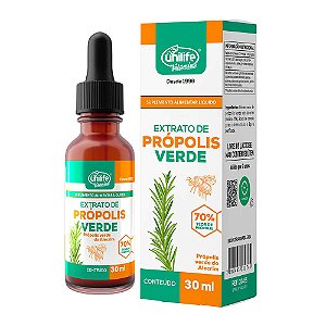Extrato De Própolis Verde Unilife 30ml