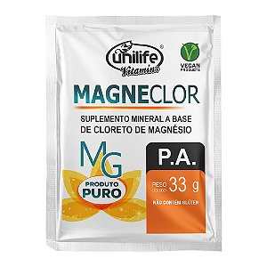 Cloreto De Magnésio P.A. Sachê Unilife 33g