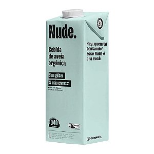 Bebida De Aveia Orgânica Cremosa Nude 1L
