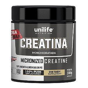Creatina Monohidratada Unilife 300g