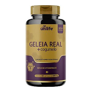 Geleia Real Cogumelo Unilife 45 Cápsulas
