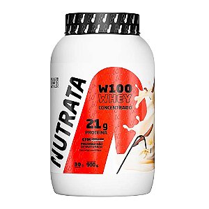 W100 Whey Baunilha Nutrata 900g