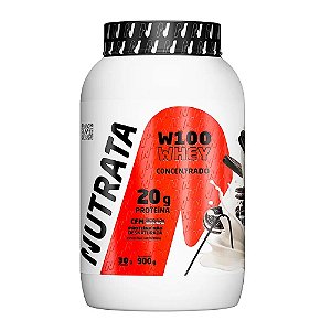 W100 Whey Cookies e Cream Nutrata 900g