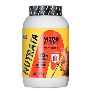 W100 Whey Doce De Leite Havanna Nutrata 900g