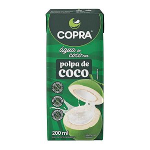 Água De Coco Com Polpa Copra 200ml