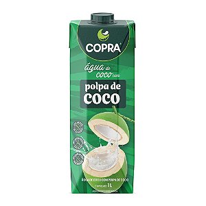 Água De Coco Com Polpa Copra 1Litro