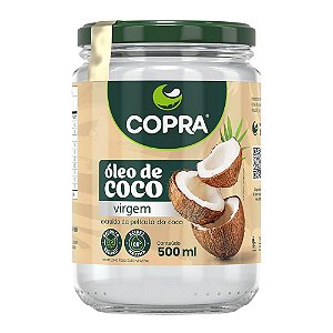 Óleo De Coco Virgem Copra 500ml