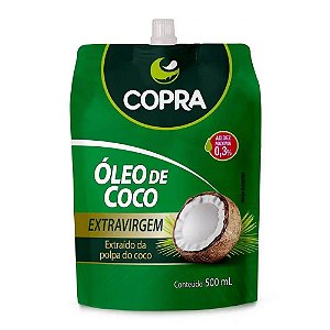 Óleo De Coco Extra Virgem Copra Pouch 500ml