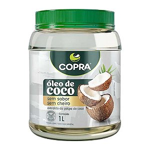 Óleo De Coco Sem Sabor Copra 1L