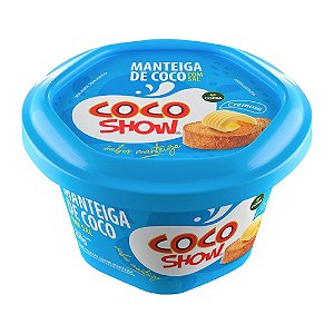 Manteiga De Coco Com Sal Coco Show Copra 200g