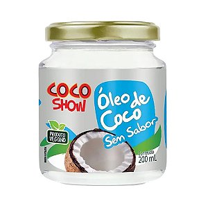 Óleo De Coco Sem Sabor Coco Show 200ml