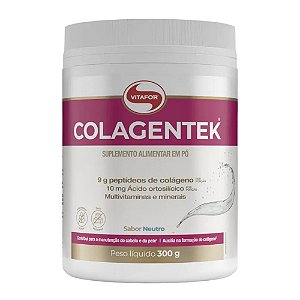 Colagentek Peptídeos de Colágeno Sabor Neutro Vitafor 300g