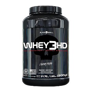 Whey 3HD Morango Black Skull 900g
