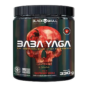 Baba Yaga Raspberry Vodka Black Skull 330g