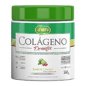 Colágeno Dermifix Sabor Limão e Cranberry Unilife 200g