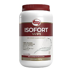 Isofort WPI Whey Protein Sabor Neutro Vitafor 900g