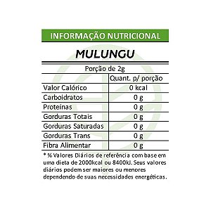 Chá de Mulungu Pacote 1Kg