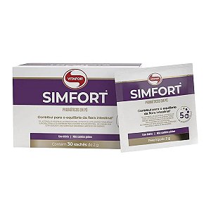 Simfort Probiótico em Pó Vitafor 30 Sachês