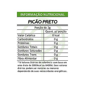 Chá de Picão Preto Pacote 200g