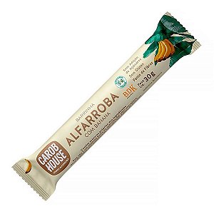 Alfarroba Com Banana Zero Açúcar Carob House 30g Unidade