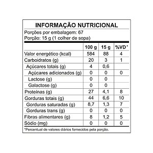 Pasta De Amendoim Crocante Power One 1kg Pacote 1Kg
