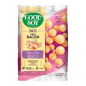 Snacks De Soja Sabor Bacon Good Soy 25g Pacote 1Kg