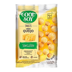 Snacks De Soja Sabor Queijo Good Soy 25g Pacote 1Kg