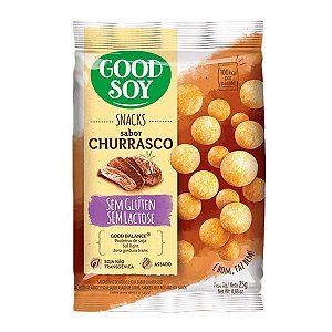 Snacks De Soja Sabor Churrasco Good Soy 25g Pacote 1Kg