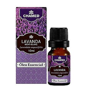 Óleo Essencial De Lavanda Chamed 10ml Pacote 1Kg
