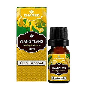 Óleo Essencial Ylang Ylang Chamed 10ml Pacote 1Kg