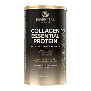 Collagen Essential Protein Baunilha Essential Nutrition 417.5g