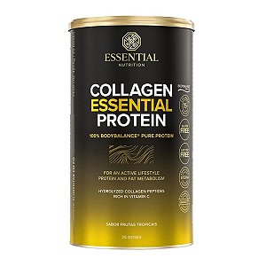 Collagen Essential Protein Frutas Tropicais Essential Nutrition 427.5g