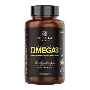 Super Omega 3TG 1g Essential Nutrition 180 Cápsulas