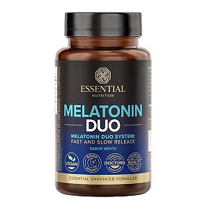 Melatonin Duo Menta Essential Nutrition 120 Comprimidos