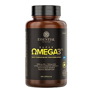 Super Omega 3TG 500Mg Essential Nutrition 240 Cápsulas