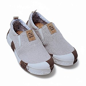 Slip On Lona Areia_SLC