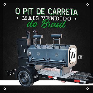 Pit Smoker 861 Carretinha