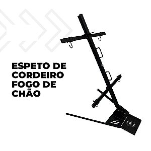 Espeto para Cordeiro ou Porco • Fogo de Chão