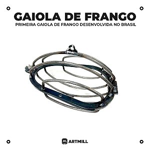 Gaiola de Frango para Varal