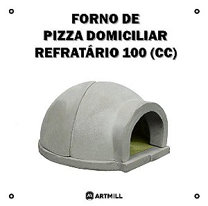 Forno de Pizza Domiciliar Refrat. 100 (CC)