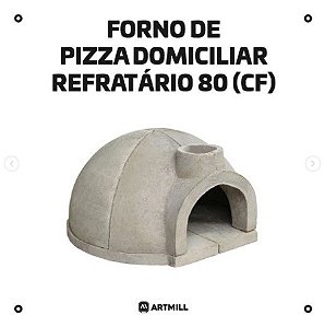 Forno de Pizza Domiciliar Refrat. 80 (CF)