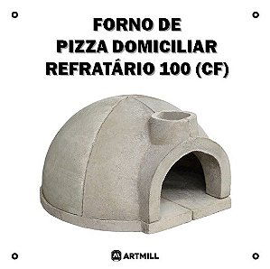 Forno de Pizza Domiciliar Refrat. 100 (CF)