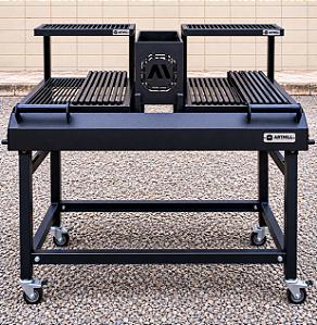 Parrilla 1300 – Churrasqueira Profissional com Firebox e 4 Grelhas