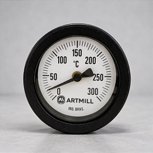 Termômetro Analógico 0-300 °C Haste 50 – ArtMill