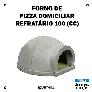 Forno de Pizza Domiciliar Refrat. 100 (CC)